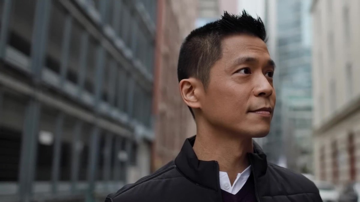 Tech’s Future May Be Uncertain, But Andrew Chang’s Layered Burgundy-and-Black Look? Rock Solid.