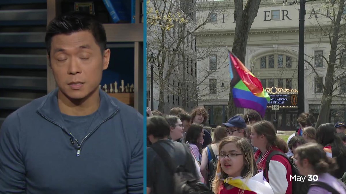 Chang’s Slate Blue Pullover for Tonight’s Policy 713 Coverage