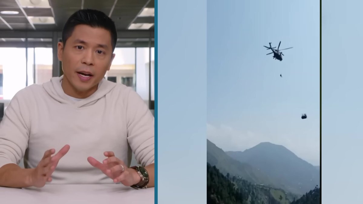 Chang’s Off-White Hoodie and Pakistan’s Cable Car Rescue