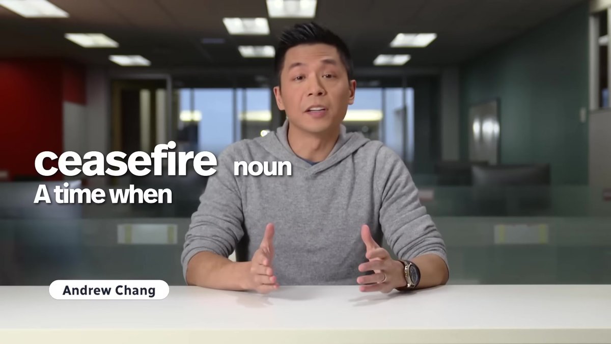 Chang’s Light Grey Hoodie and the Gaza Ceasefire Debate