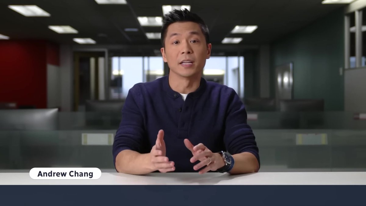 Andrew Chang Talking Wartime Housing in a Navy Shirt Has Me in a Chokehold