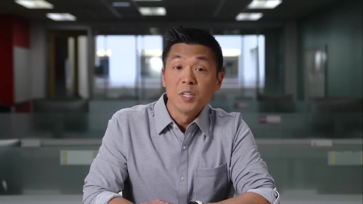 Andrew Chang Reports on Japanese Political Freefall in What Can Only Be Described as a Very Composed Light Gray Shirt