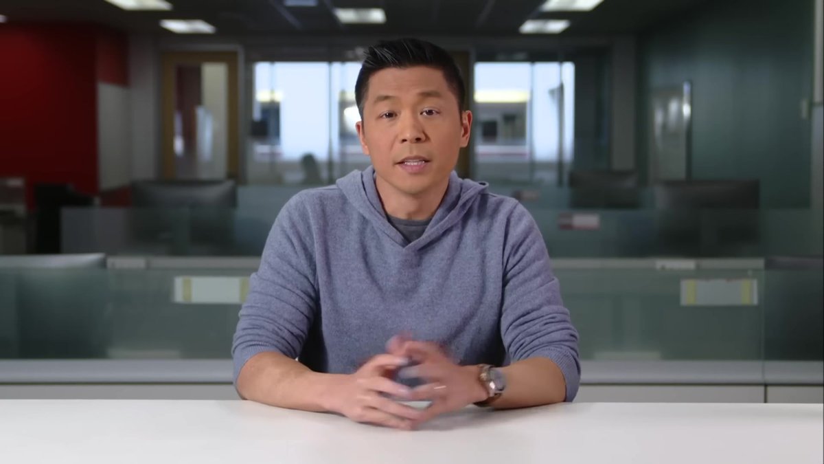 Steel Tariffs, Soft Knitwear: Andrew Chang Covers Hard Economics in the Coziest Periwinkle Hoodie