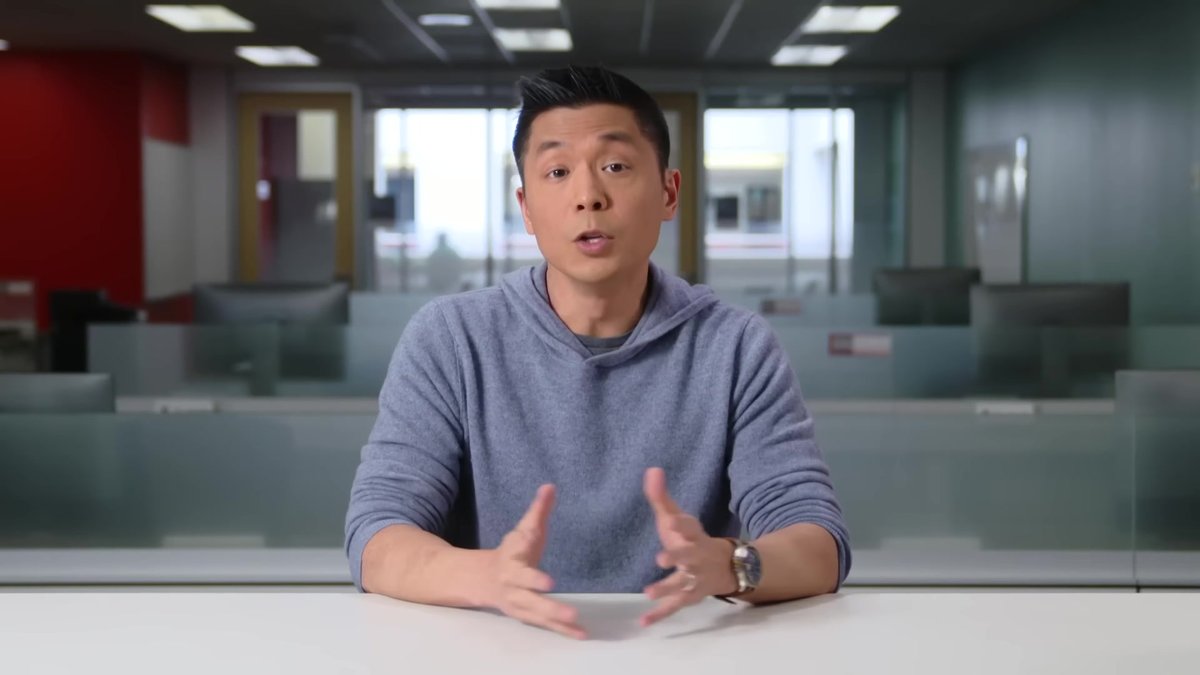 EXCLUSIVE: Andrew Chang Covers China’s Tariff War in a Dreamy Blue-Gray Hoodie and We Cannot Cope