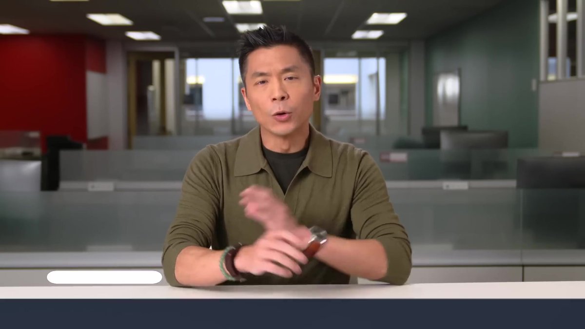 Chang’s Olive Green Shirt for the Latest Broadcast
